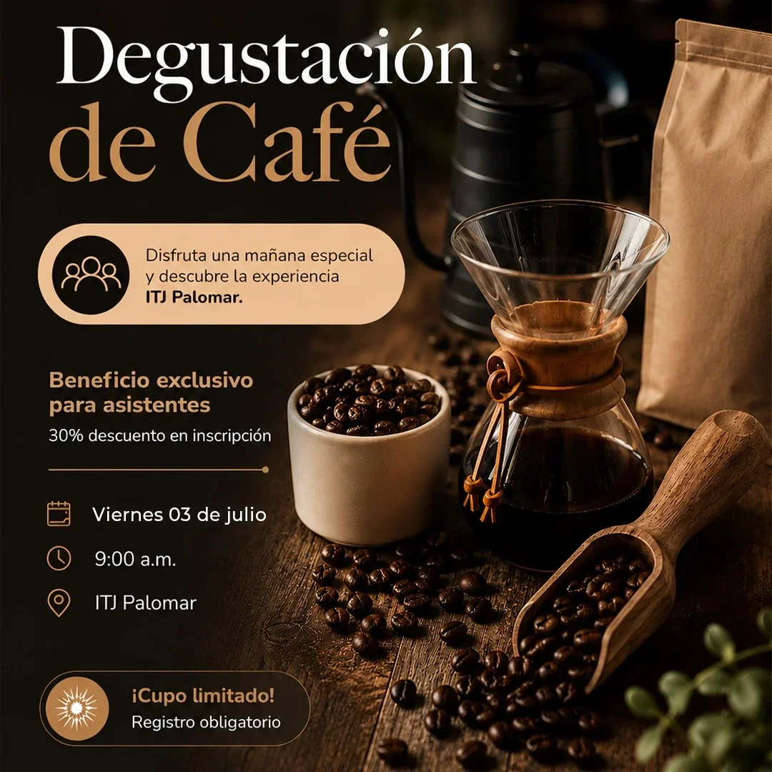 Degustación de café: Conoce ITJ Palomar y vive la experiencia - 3 de julio
