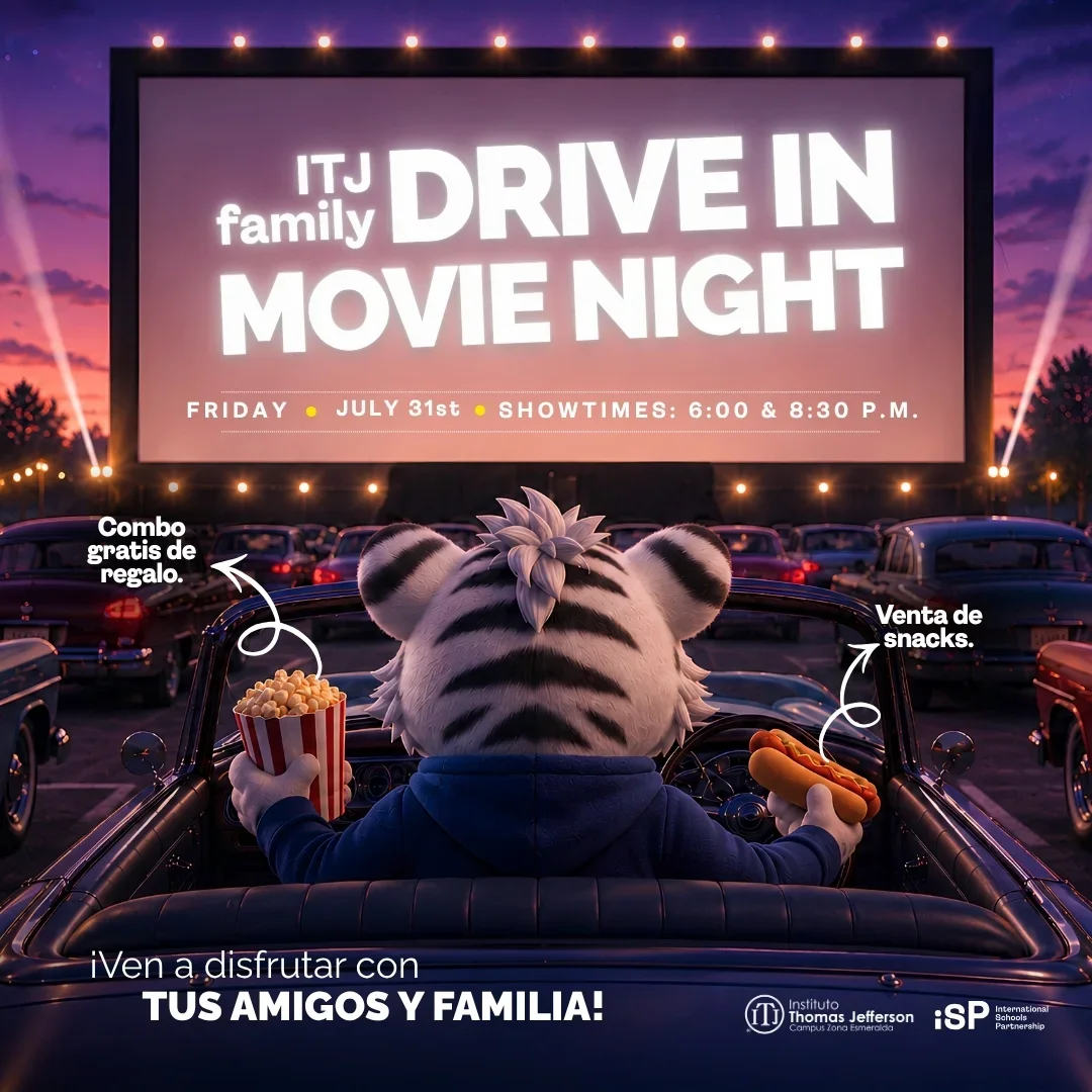 ¡Cine bajo las estrellas en ITJ Zona Esmeralda! - 31 de Julio